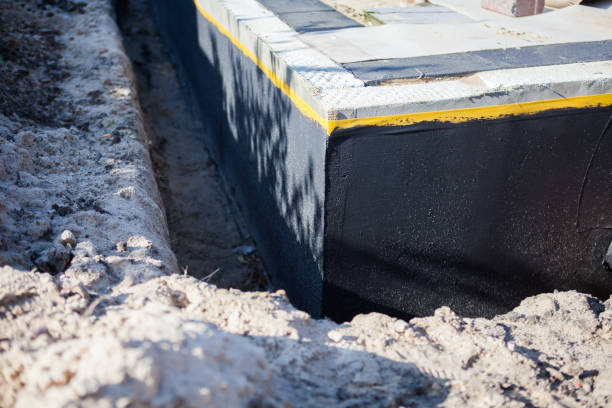 Residential Waterproofing installation at a Greenwood, SC home by SJ Waterproofing Pros